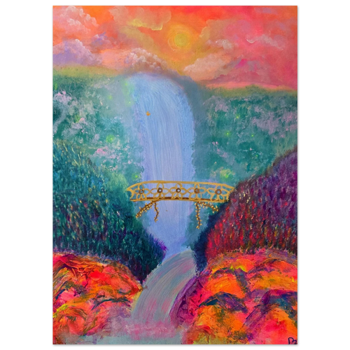 Everlasting glow : Premium Semi - Glossy Paper Poster - Glow N Flow Studio 777