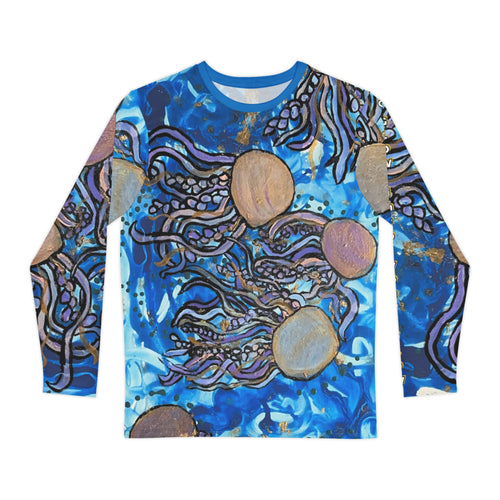 Aura in the Abyss - Long Sleeve Shirt - Glow N Flow Studio 777