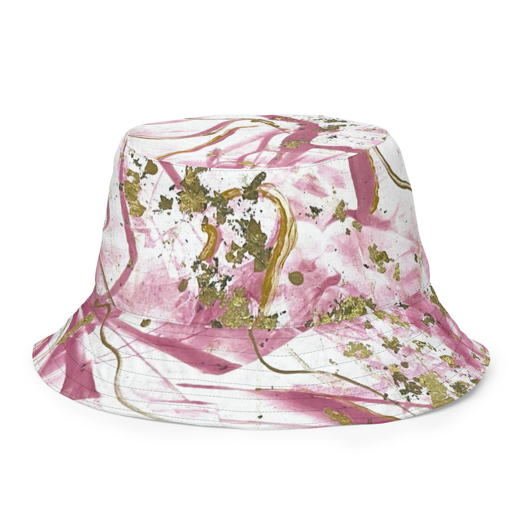 Golden Unraveling - Reversible bucket hat - Glow N Flow Studio 777