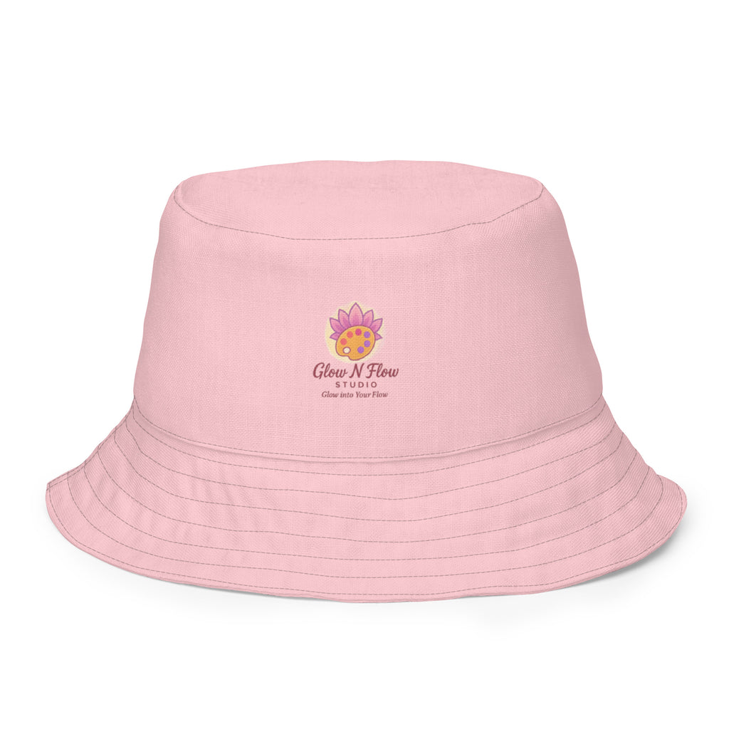 Golden Unraveling - Reversible bucket hat - Glow N Flow Studio 777