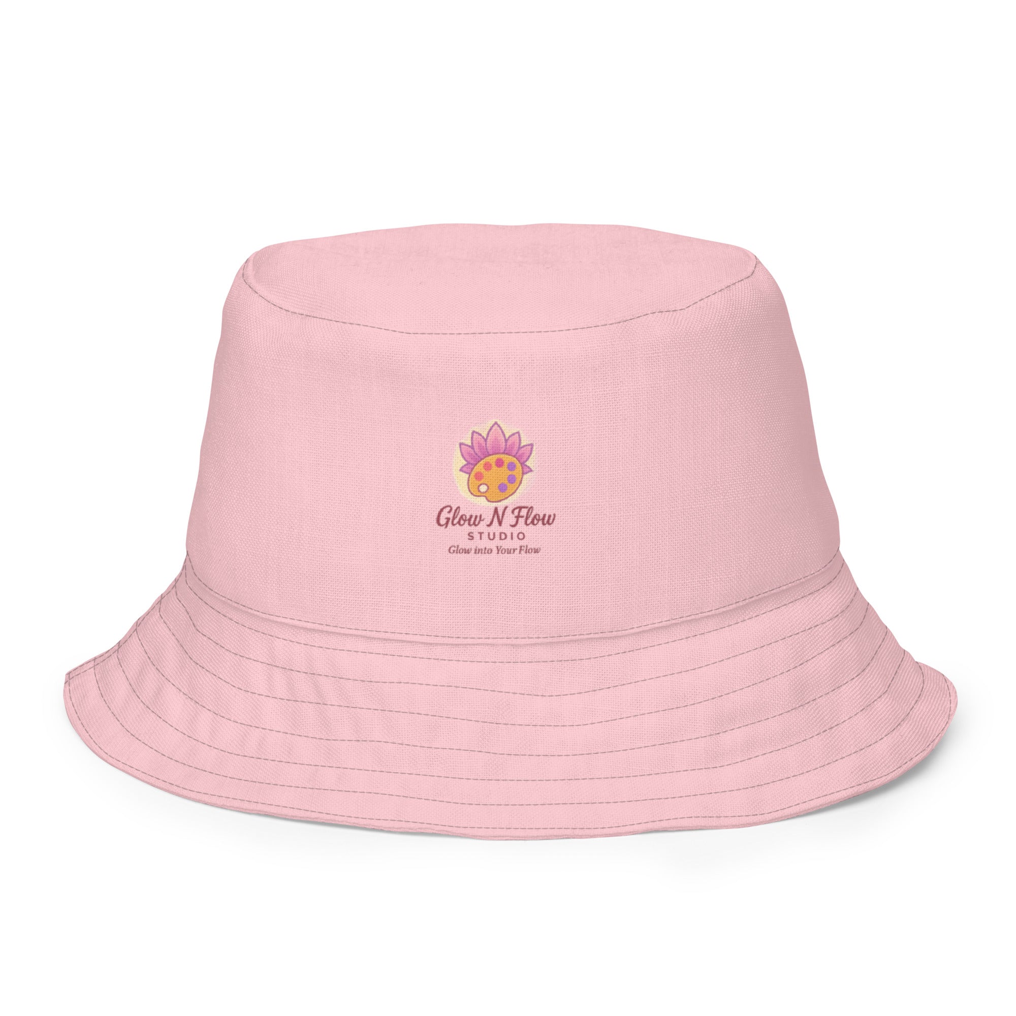 Golden Unraveling - Reversible bucket hat - Glow N Flow Studio 777