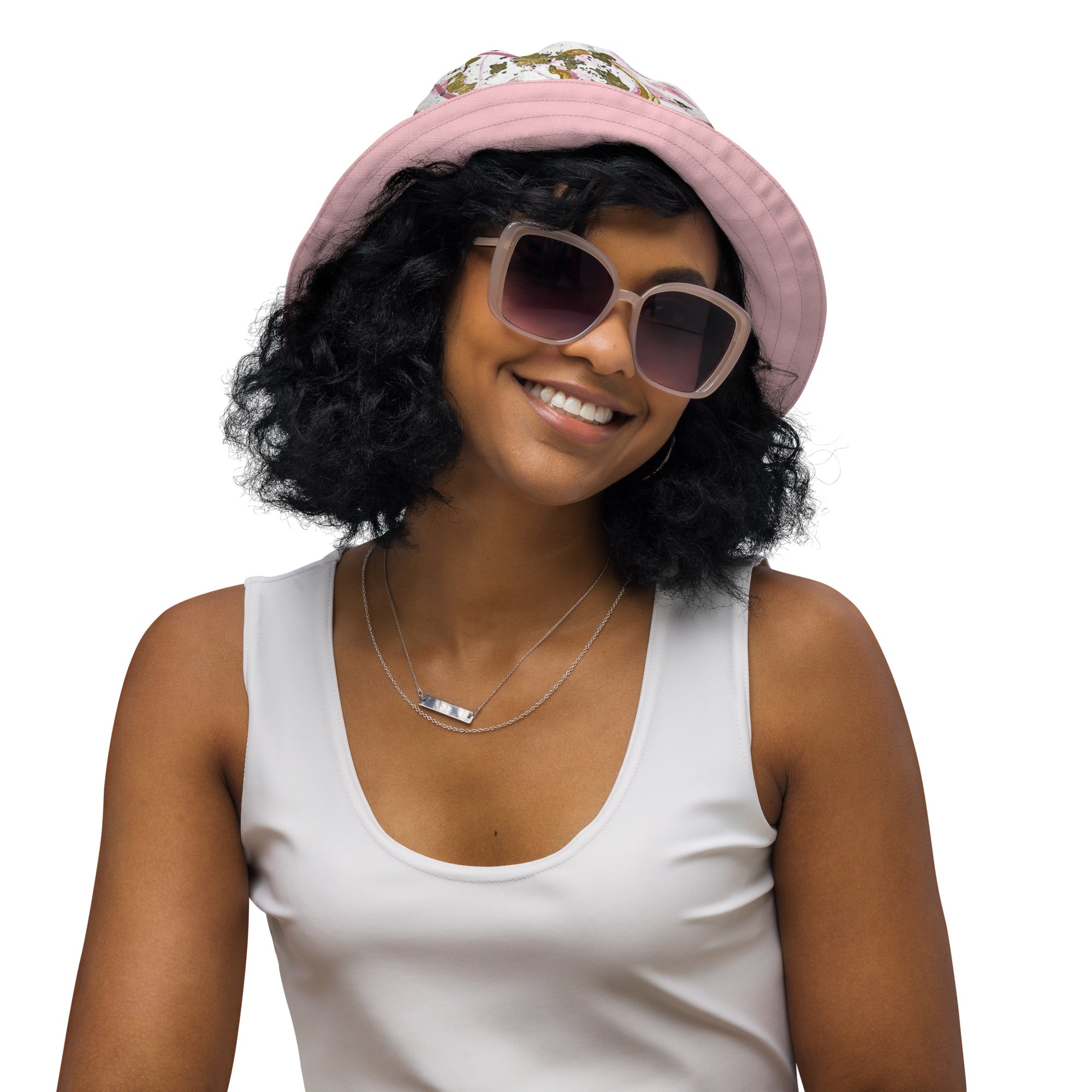 Golden Unraveling - Reversible bucket hat - Glow N Flow Studio 777