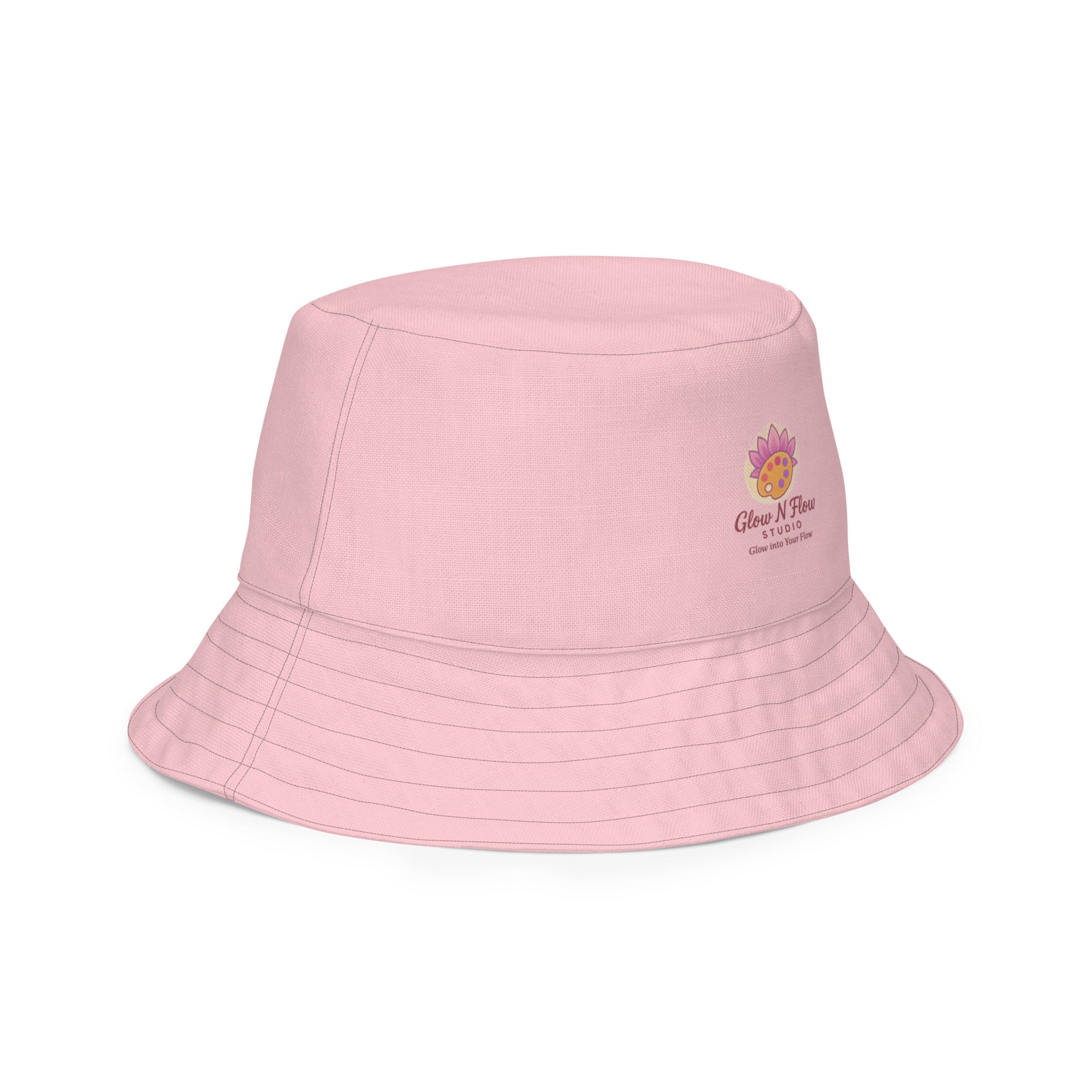 Golden Unraveling - Reversible bucket hat - Glow N Flow Studio 777