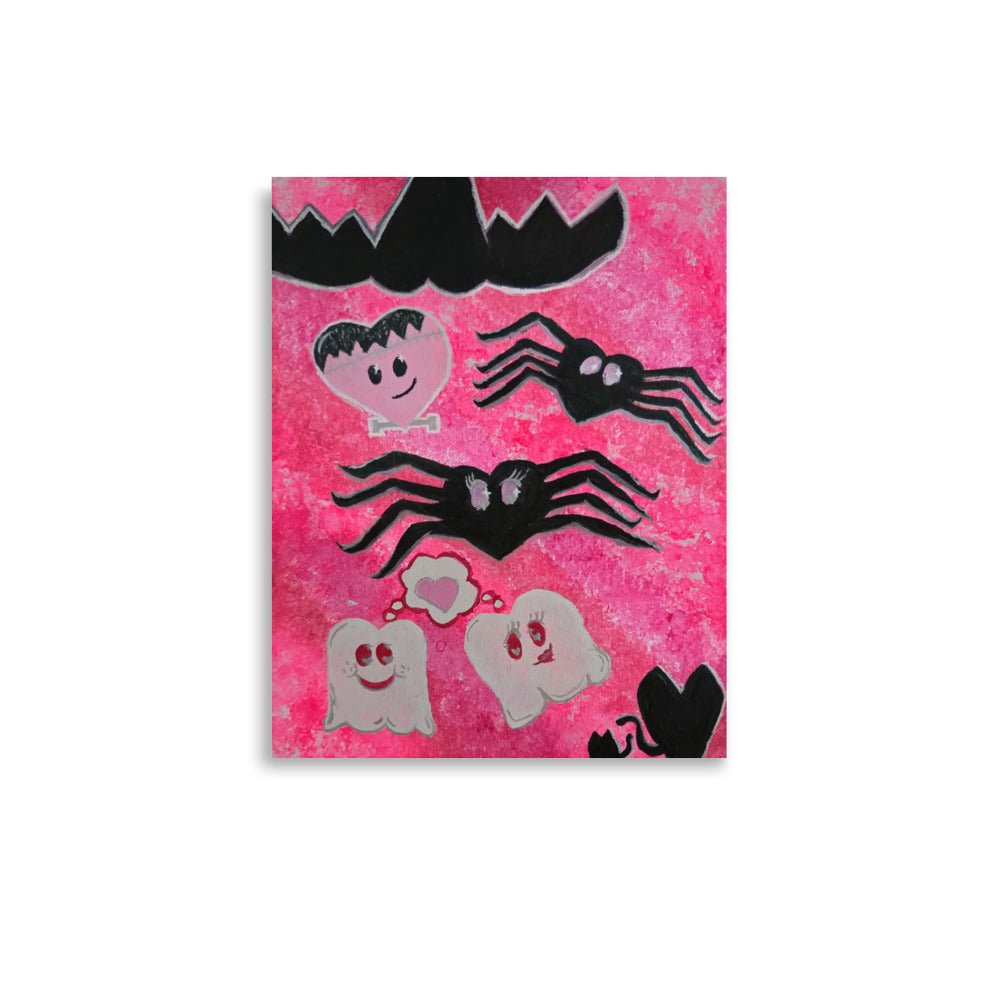 Valenspookie Poster - Glow N Flow Studio 777